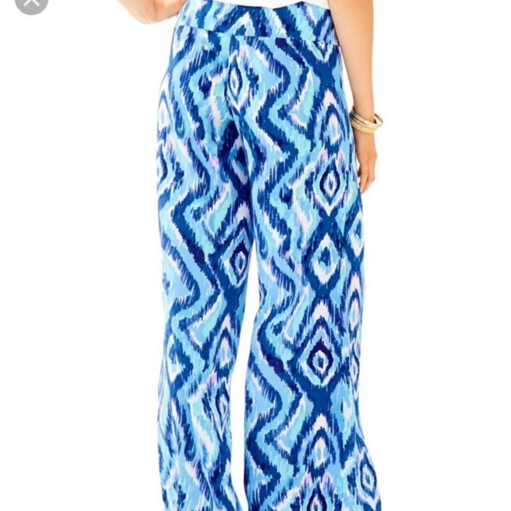 Sold🎉🎉🎉Lilly Pulitzer Palazzo Pants Size 8 - Picture 3 of 6